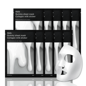 Gummy Sheet Mask Collagen Milk Sticker