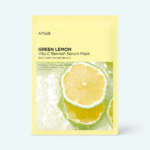 Green Lemon Vita C Blemish Serum Mask 25ml