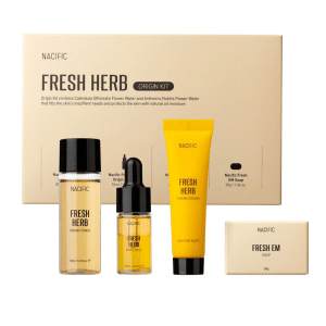 Origin Fresh Kit (soap 30g+Toner 30ml+Essence 10ml+Cream 20ml)