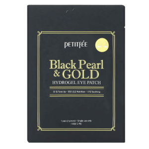 Black Pearl & Gold Hydrogel Eye Patch