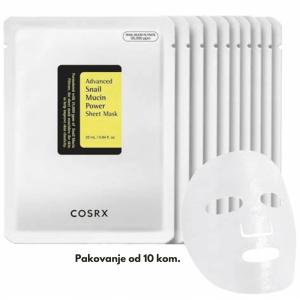 Advanced Snail Mucin Power Sheet Mask 10kom