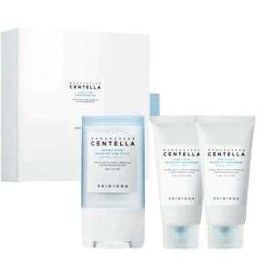 Madagascar Centella Sunsational Kit (Hyalu-Cica Sun Stick 20g + Hyalu-Cica Water-Fit Serum 15ml*2)