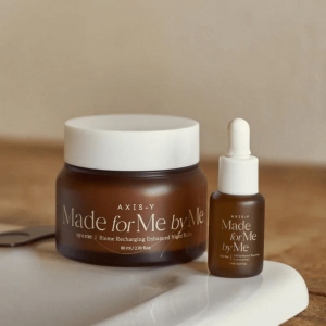 Biome Recharging Night Renewal Set -Recharging Enhanced Night Balm 80ml+ Panthenol Supporting Concentrate 8ml